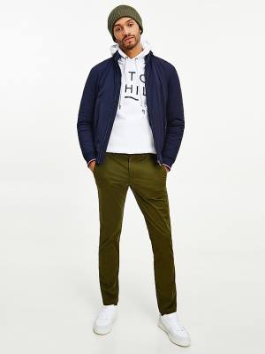 Tommy Hilfiger 1985 Essential Bleecker Slim Fit Chinos Pantolon Erkek Kahverengi | TH678MLV