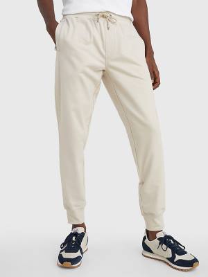 Tommy Hilfiger 1985 Essential Stretch Joggers Pantolon Erkek Bej Rengi | TH041IKM