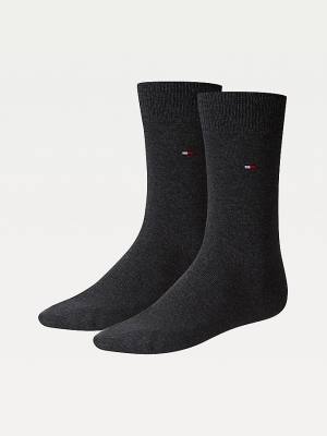 Tommy Hilfiger 2-Pack Klasik Çorap Erkek Mavi | TH183QGU