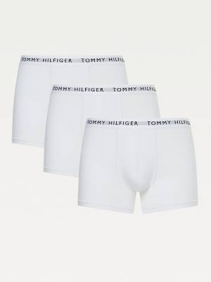 Tommy Hilfiger 3-Pack Logo Waistband Trunks İç Giyim Erkek Pembe | TH659ABZ