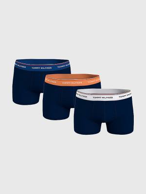 Tommy Hilfiger 3-Pack Premium Essential Trunks İç Giyim Erkek Kahverengi | TH293WPO