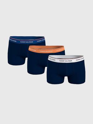 Tommy Hilfiger 3-Pack Premium Essential Trunks İç Giyim Erkek Kahverengi | TH364YQI