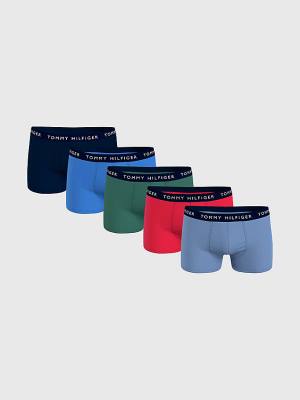 Tommy Hilfiger 5-Pack Logo Waistband Trunks İç Giyim Erkek Altın | TH803QJV