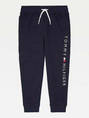 Tommy Hilfiger Adaptive Joggers Pantolon Erkek Çocuk Mavi | TH214ODM