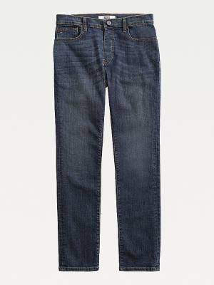 Tommy Hilfiger Adaptive Low Rise Denton Fit Jean Pantolon Erkek Mavi | TH638BGN