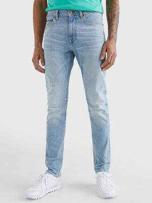 Tommy Hilfiger Bleecker Slim Nine-Years Worn Jean Pantolon Erkek Denim | TH574BVN