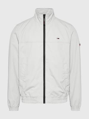 Tommy Hilfiger Classics Bomber Ceket Erkek Beyaz | TH481PNJ