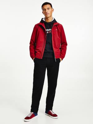 Tommy Hilfiger Classics Bomber Ceket Erkek Kırmızı | TH640EZJ