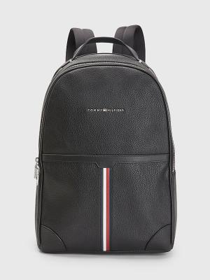 Tommy Hilfiger Downtown Backpack Çanta Erkek Siyah | TH718MNS