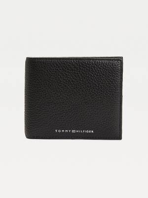 Tommy Hilfiger Downtown Deri Bifold Cüzdan Erkek Siyah | TH156CXN