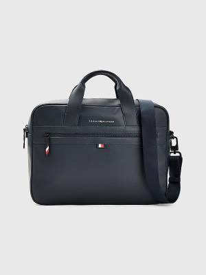 Tommy Hilfiger Essential Computer Çanta Erkek Mavi | TH735UGN