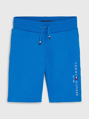 Tommy Hilfiger Essential Drawstring Sweat Shorts Pantolon Erkek Çocuk Mavi | TH307UOG