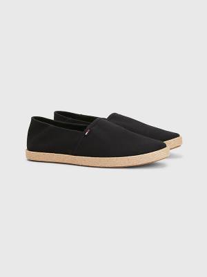 Tommy Hilfiger Essential Espadrilles Günlük Ayakkabı Erkek Siyah | TH795NCX