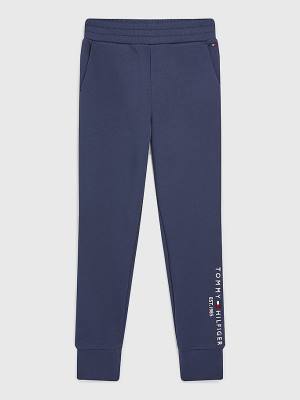 Tommy Hilfiger Essential Joggers Pantolon Kiz Çocuk Mavi | TH089YGE