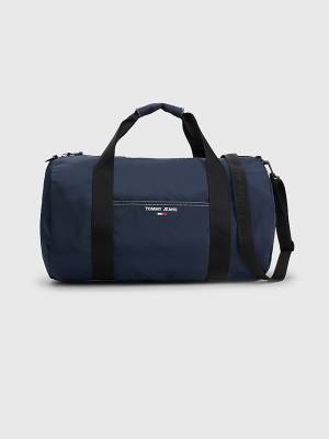 Tommy Hilfiger Essential Logo Duffle Çanta Erkek Mavi | TH978IAV