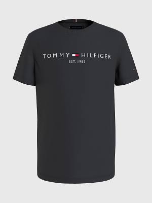 Tommy Hilfiger Essential Shorts And Set Sweatshirt Erkek Çocuk Siyah | TH532BJS