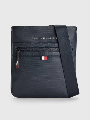 Tommy Hilfiger Essential Small Crossover Çanta Erkek Mavi | TH714BPQ