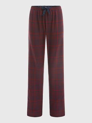 Tommy Hilfiger Exclusive Pamuklu Flannel Trousers Pijama Kadın Kırmızı | TH362LGM