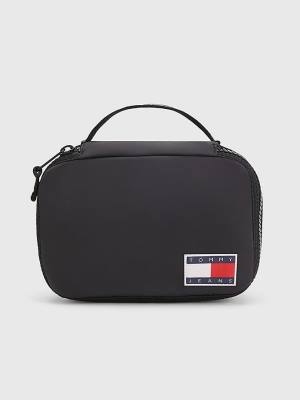 Tommy Hilfiger Hanging Travel Washbag Çanta Erkek Siyah | TH385QBH