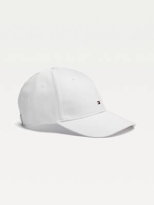 Tommy Hilfiger Klasik Baseball Cap Şapka Erkek Beyaz | TH328OTF