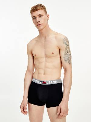 Tommy Hilfiger Logo Waistband Trunks İç Giyim Erkek Siyah | TH561QRD