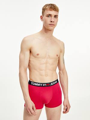 Tommy Hilfiger Logo Waistband Trunks İç Giyim Erkek Pembe | TH786GIS