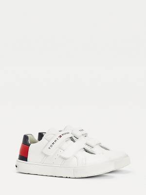 Tommy Hilfiger Low-Top Spor Ayakkabı Erkek Çocuk Beyaz | TH043MNR