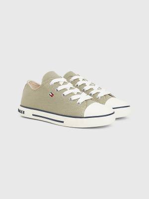 Tommy Hilfiger Low-Top Spor Ayakkabı Kiz Çocuk Yeşil | TH280XOQ