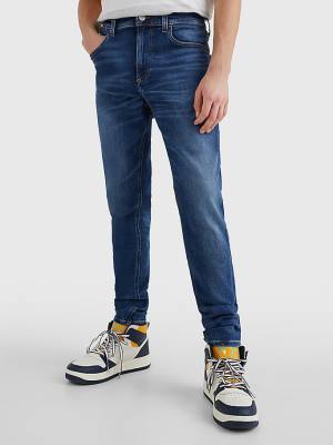 Tommy Hilfiger Miles Skinny Jean Pantolon Erkek Denim | TH479VBK