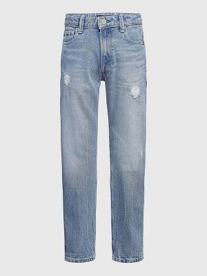 Tommy Hilfiger Modern Straight Heritage Jean Pantolon Erkek Çocuk Denim | TH089RMN