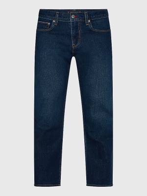 Tommy Hilfiger Plus Madison Straight Jean Pantolon Erkek Denim | TH416USB