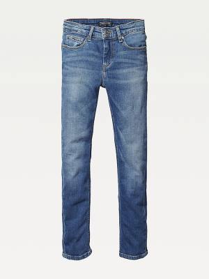 Tommy Hilfiger Slim Fit Jean Pantolon Erkek Çocuk Denim | TH138JAV