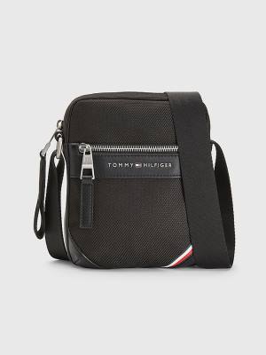 Tommy Hilfiger Small Reporter Çanta Erkek Siyah | TH157TCX