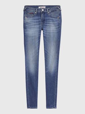 Tommy Hilfiger Sophie Low Rise Skinny Faded Jean Pantolon Kadın Denim | TH459YLA