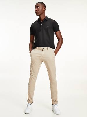 Tommy Hilfiger Stretch Pamuklu Chinos Pantolon Erkek Haki | TH457DBI