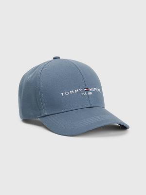 Tommy Hilfiger TH Established Baseball Cap Şapka Erkek Mavi | TH154QLV