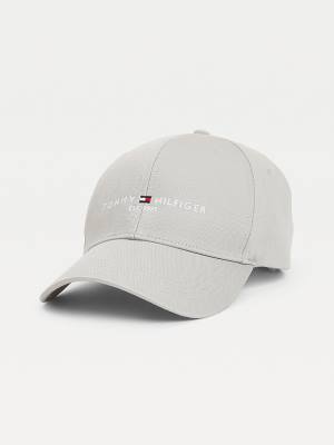 Tommy Hilfiger TH Established Baseball Cap Şapka Erkek Gri | TH239TFH