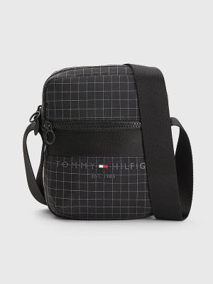 Tommy Hilfiger TH Established Small Reporter Çanta Erkek Siyah | TH249YXG