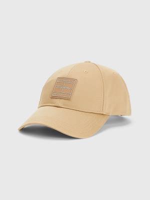 Tommy Hilfiger TH Modern Signature Patch Cap Şapka Erkek Haki | TH506XYF