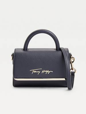 Tommy Hilfiger TH Modern Small Bar Çanta Kadın Mavi | TH276PRF