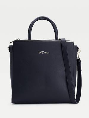 Tommy Hilfiger TH Modern Tote Çanta Kadın Mavi | TH350GMD