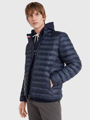 Tommy Hilfiger TH Warm Padded Ceket Erkek Mavi | TH374HTD