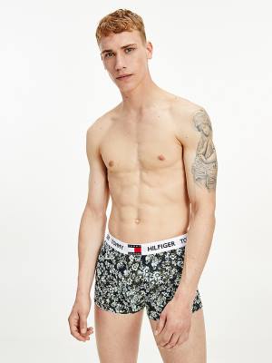 Tommy Hilfiger Tommy 85 Stretch Pamuklu Logo Trunks İç Giyim Erkek Beyaz | TH916JOH