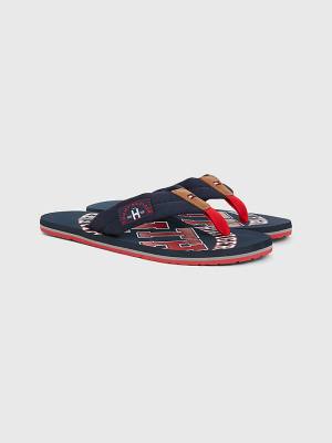 Tommy Hilfiger Tommy Beach Sandalet Erkek Mavi | TH394FHE