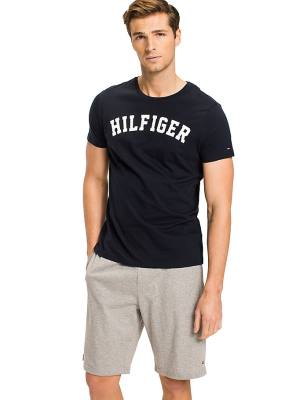 Tommy Hilfiger Tommy Hilfiger Logo Pijama Erkek Mavi | TH986CEJ