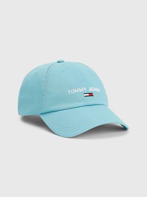 Tommy Hilfiger Tommy Jeans Flag Cap Şapka Erkek Mavi | TH479INL