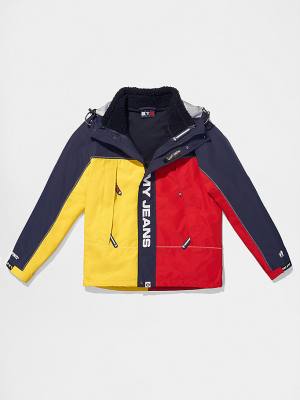 Tommy Hilfiger Tommy X AAPE 2-In-1 Ceket Erkek Mavi | TH620IEY