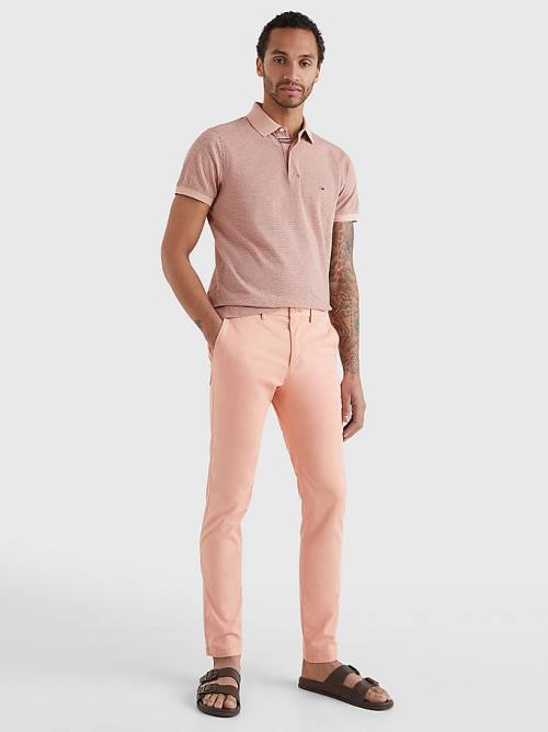 Tommy Hilfiger 1985 Essential Bleecker Slim Fit Chinos Pantolon Erkek Turuncu | TH287NRH