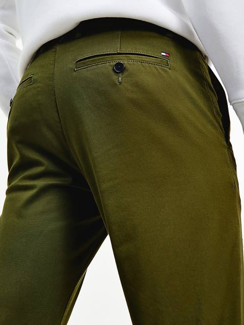 Tommy Hilfiger 1985 Essential Bleecker Slim Fit Chinos Pantolon Erkek Kahverengi | TH678MLV