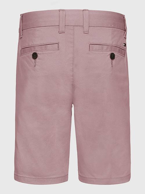 Tommy Hilfiger 1985 Essential Chino Shorts Pantolon Erkek Çocuk Pembe | TH630PQV